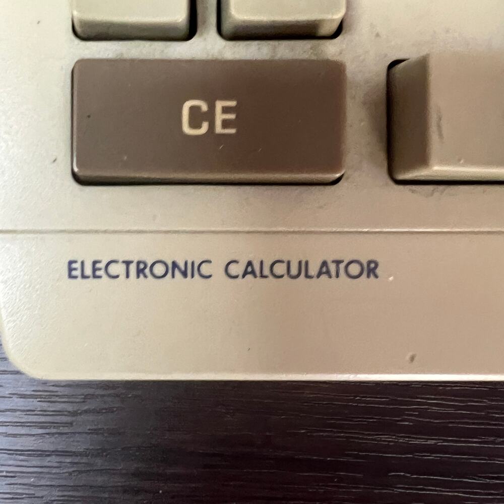 Texas Instruments TI-5130 Printing Calculator Vintage Desktop Tested Powers On - Picture 5 of 16